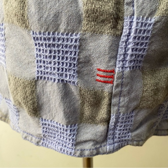 Urban Outfitters Woven Cotton Patchwork Bohemian Shirt - Picture 6 of 16